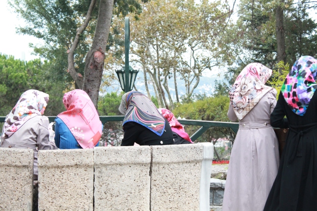 Girls group in Istanbul